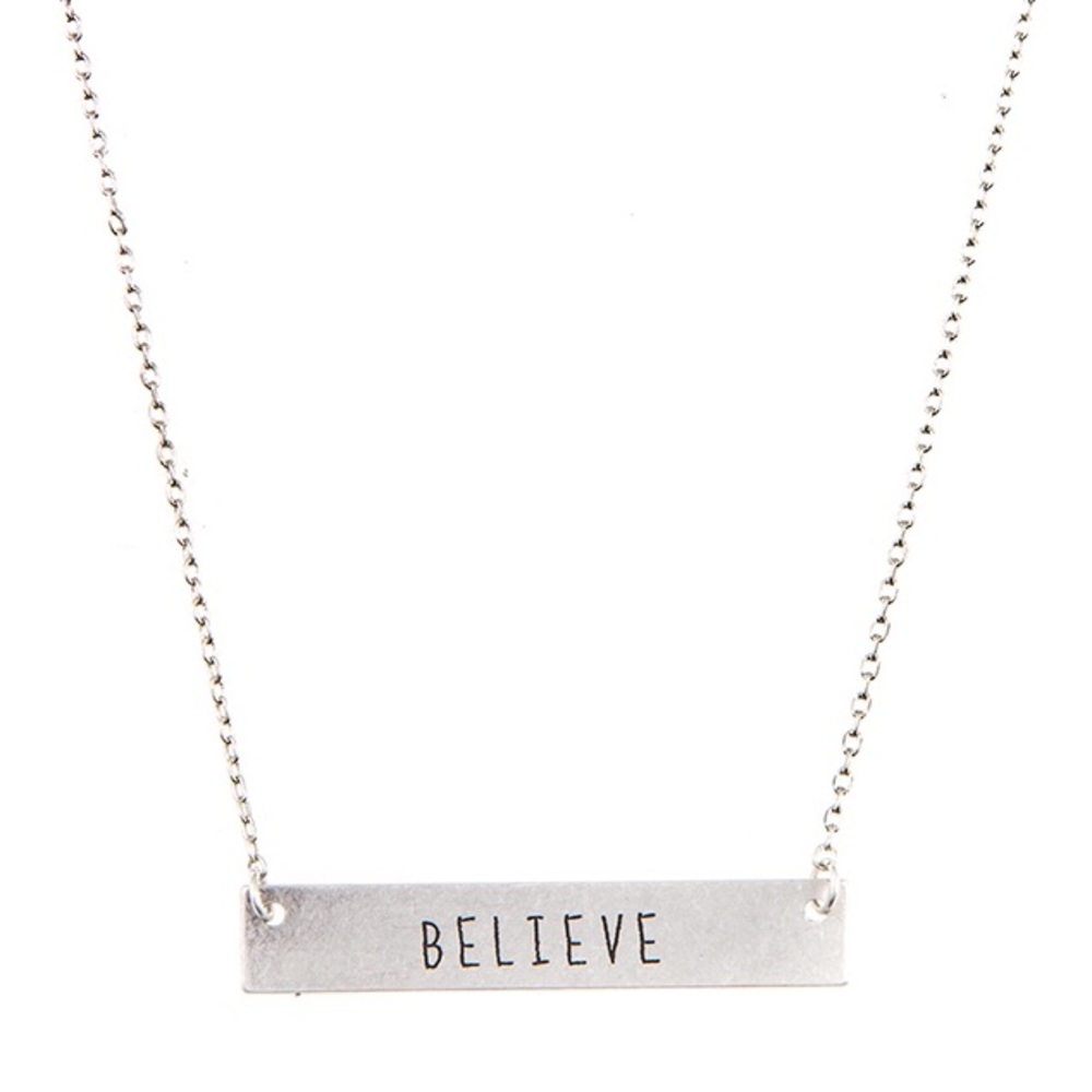"Believe" Necklace