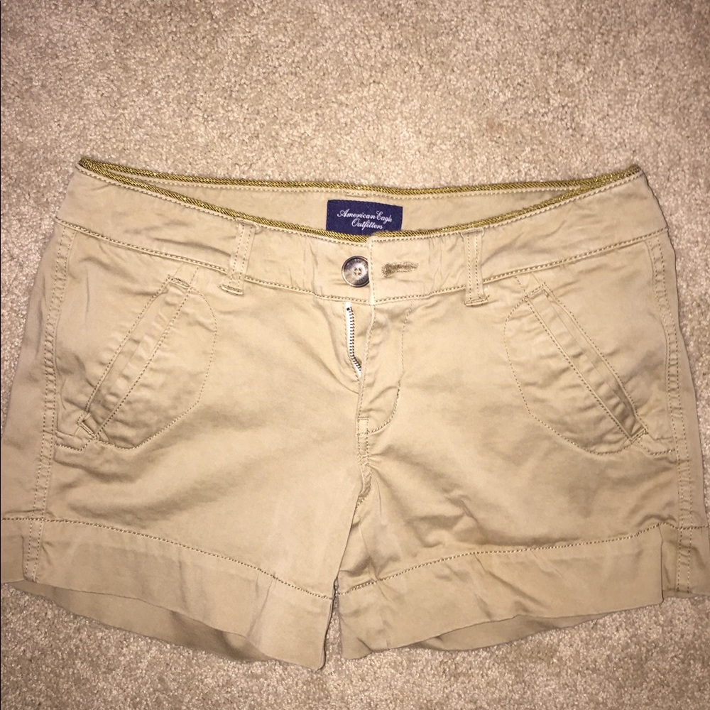 American Eagle Khaki shorts 4