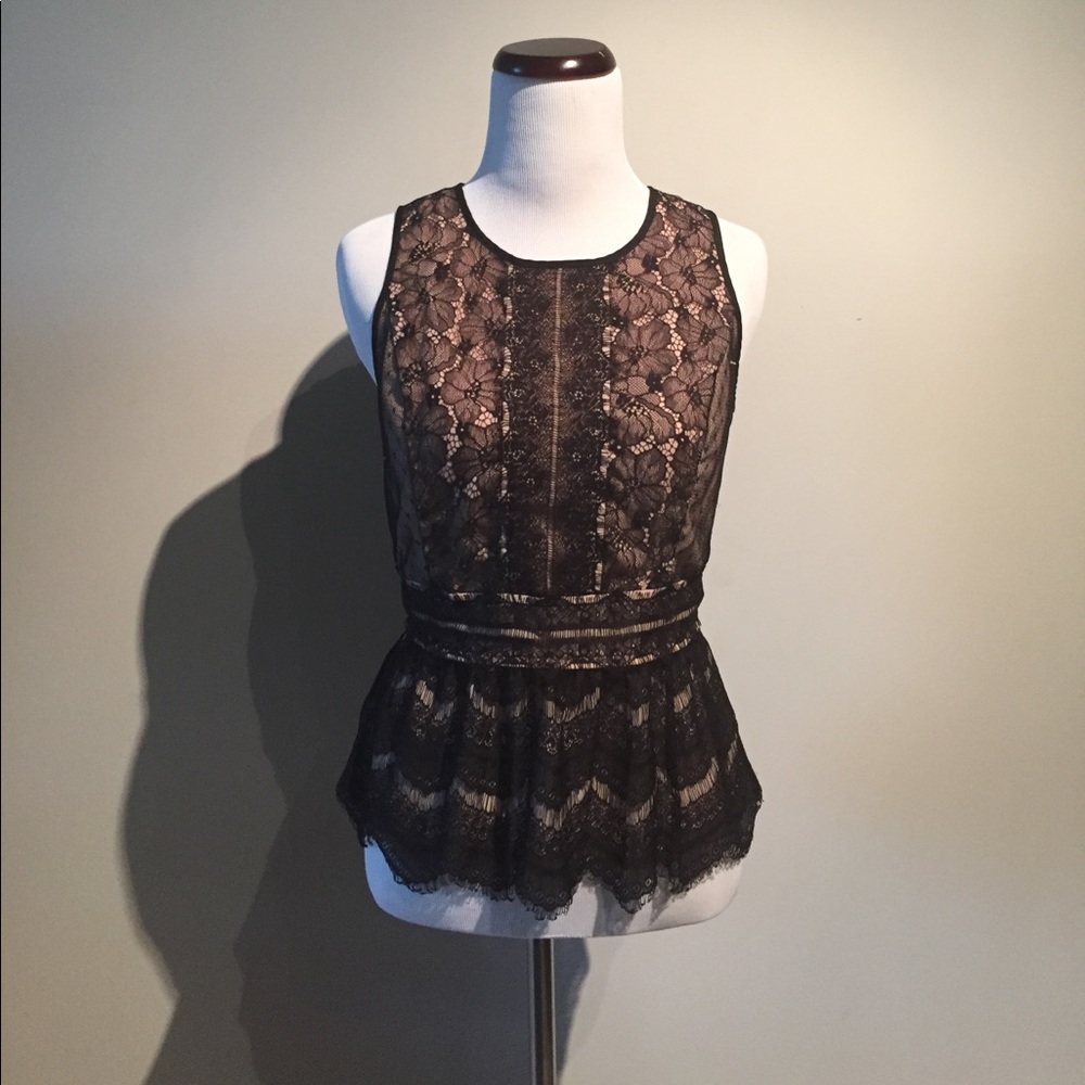 STUNNING lace peplum!