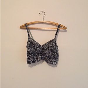 geometric bralette