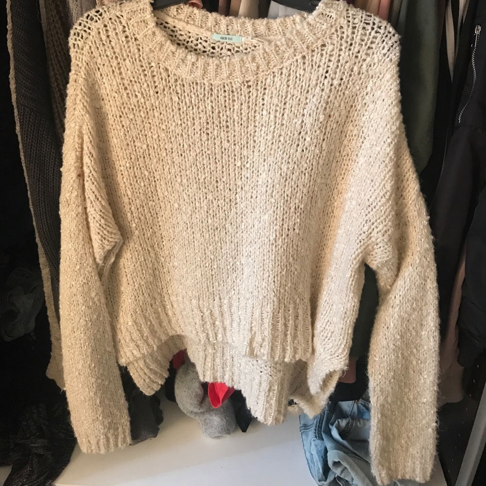 Urban outfitters cream sweater
