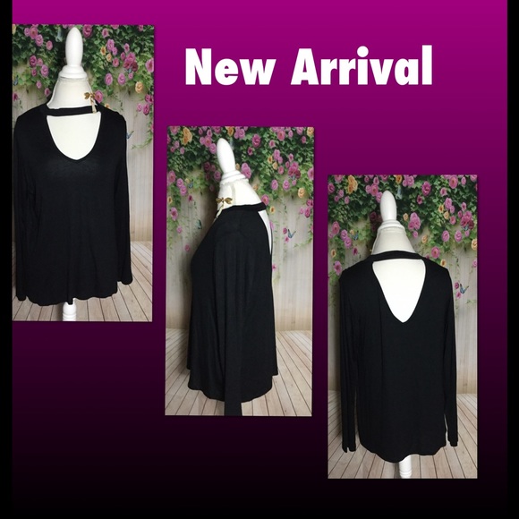 Choker long sleeve tee sz XL NWT - Picture 3 of 3
