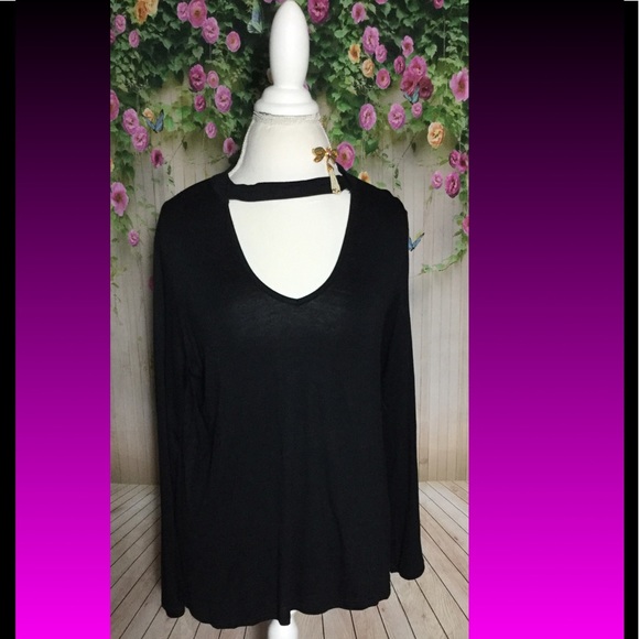 Choker long sleeve tee sz XL NWT - Picture 2 of 3