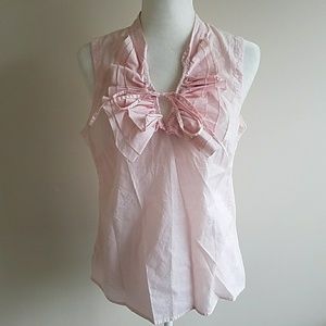 Ann Taylor Loft Medium Pink Blouse