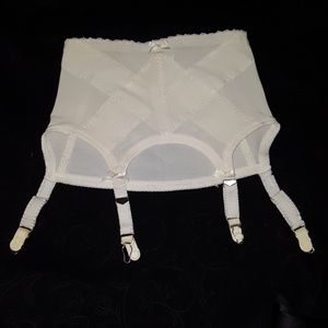 VINTAGE Pin Up Open Girdle w/ Garters
