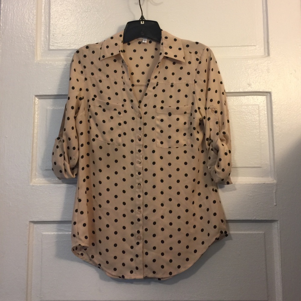 Polka dot shirt