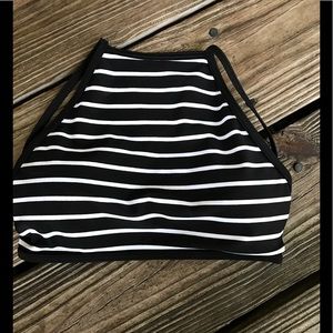 AEO CROPPED BATHING SUIT TOP