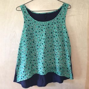 Adorable Birdie Print Tank