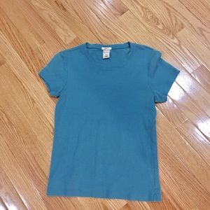 Blue-Green shirt sleeve tee