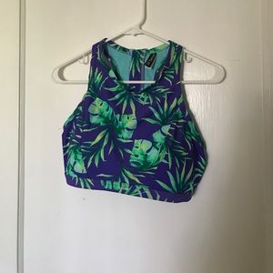 Adore Me 2 piece highwaisted and highneck swimsuit