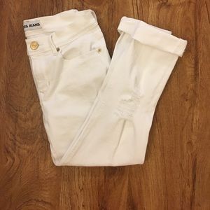 Express Jean Cropped Legging  - like new