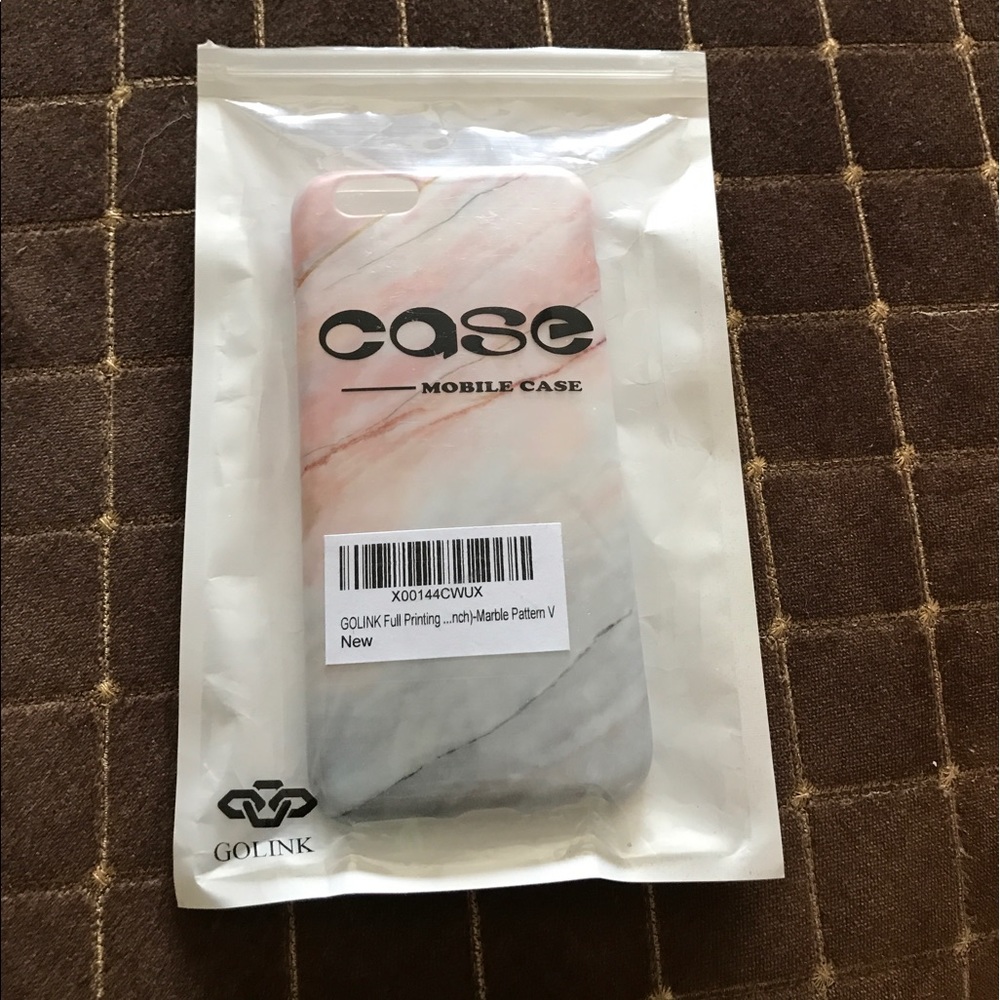 Go link iphone 6 case. Marble color