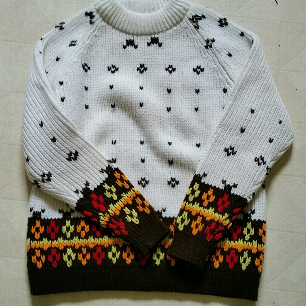 Vintage Hand Ebroidered Sweater