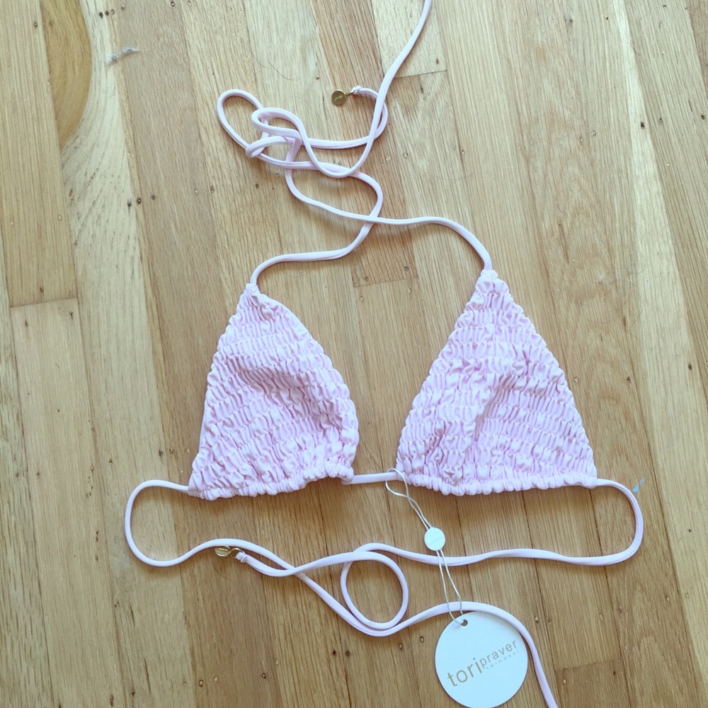 Tori Praver kalani top in rose