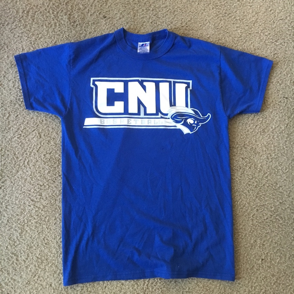 CNU basketball tee