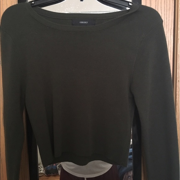 Long sleeve crop top by Forever 21 - Picture 1 of 3