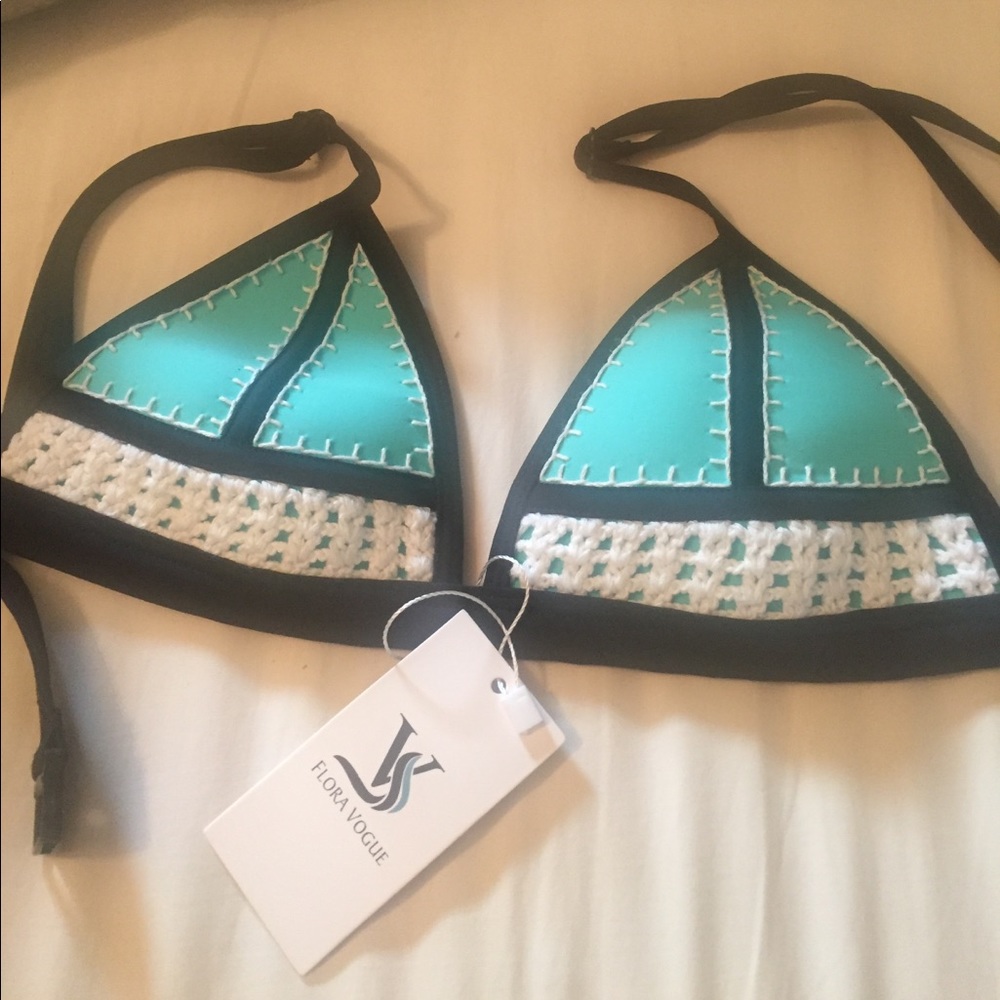Teal bikini