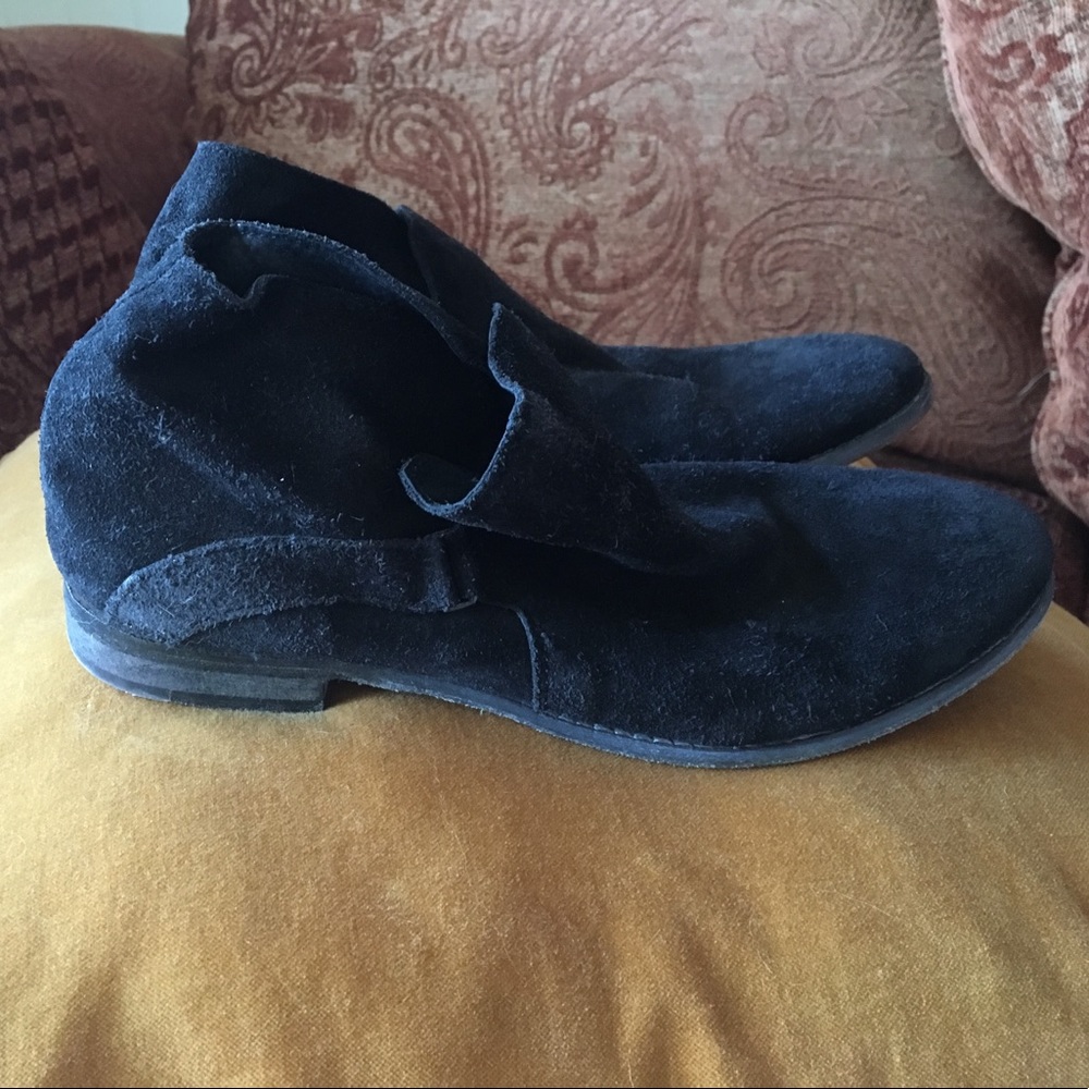 Black Free People Booties