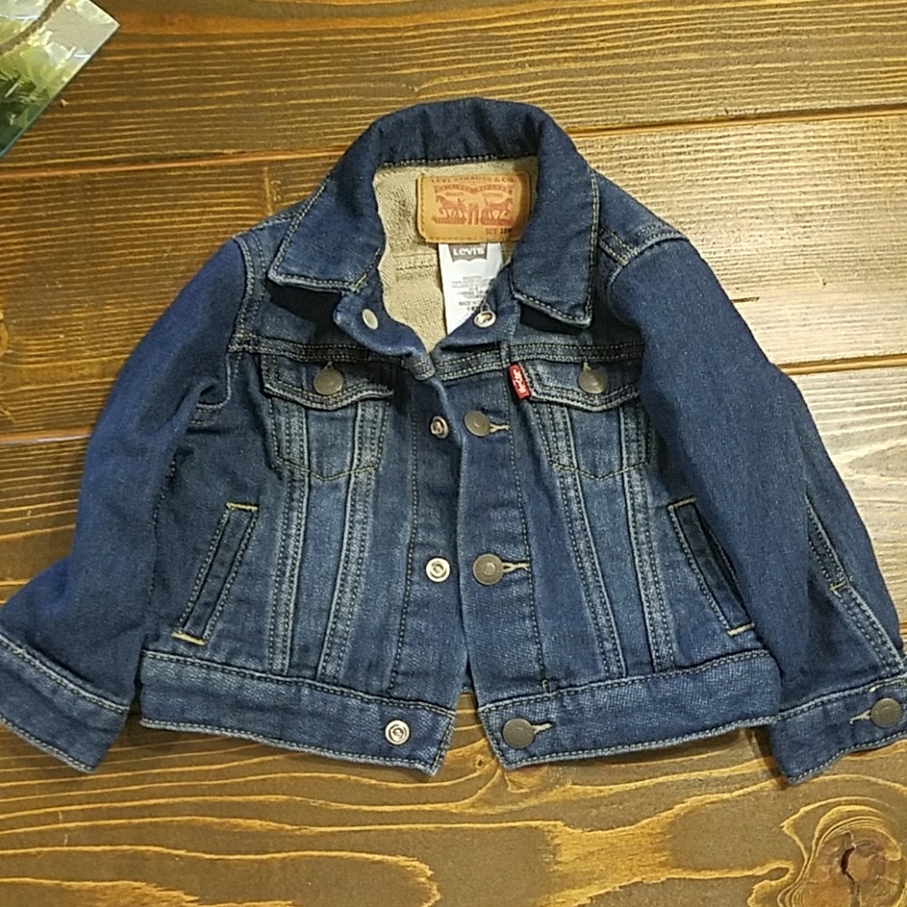 Levi's blue jean jacket 18 mo