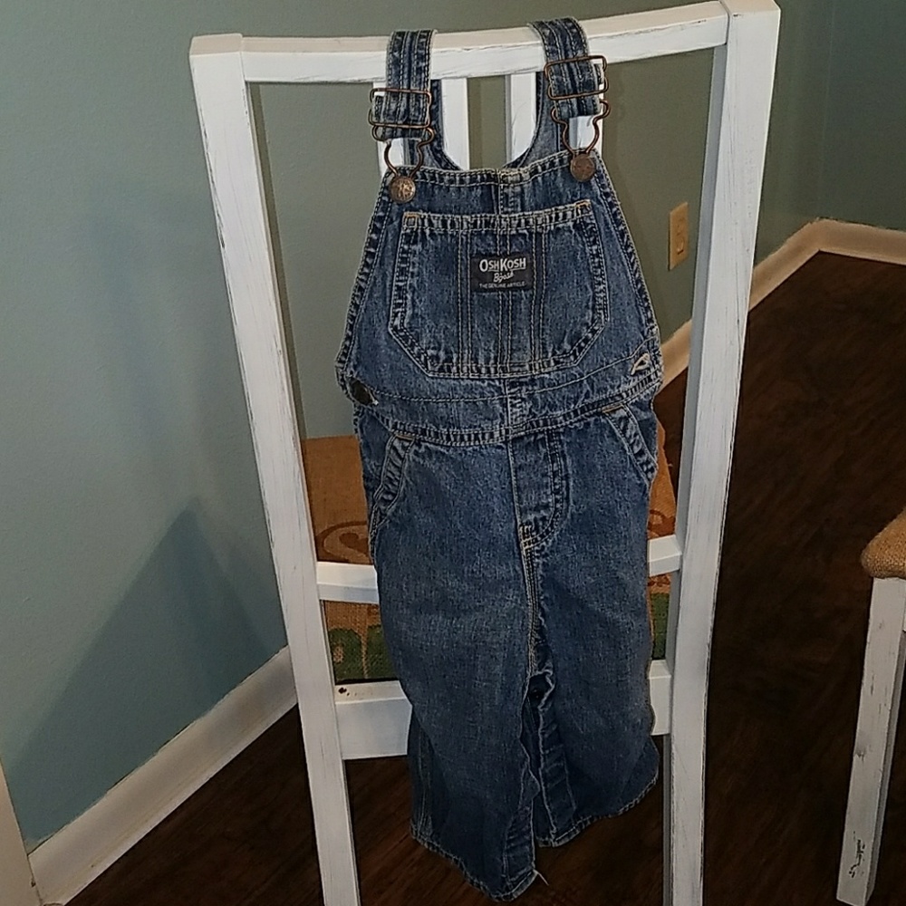 Osh Kosh blue jean overalls