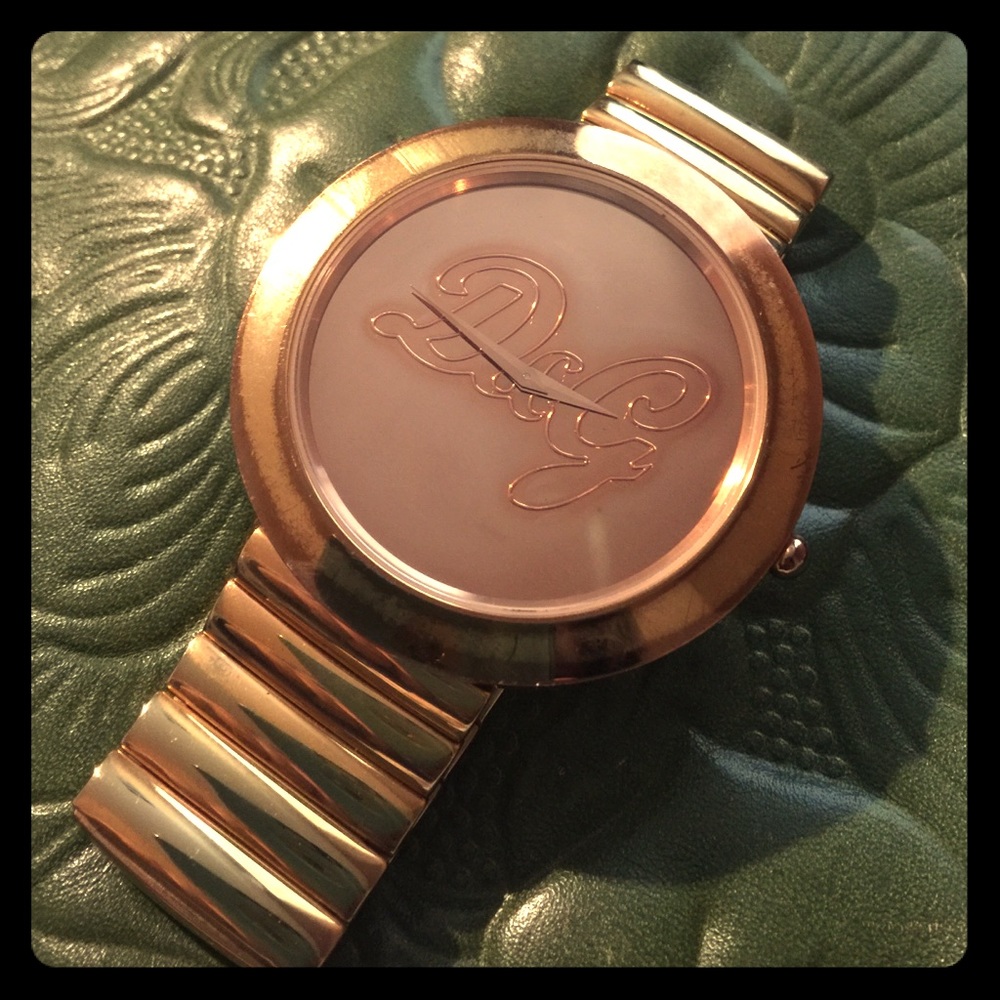 Gold D&G Rockabilly watch