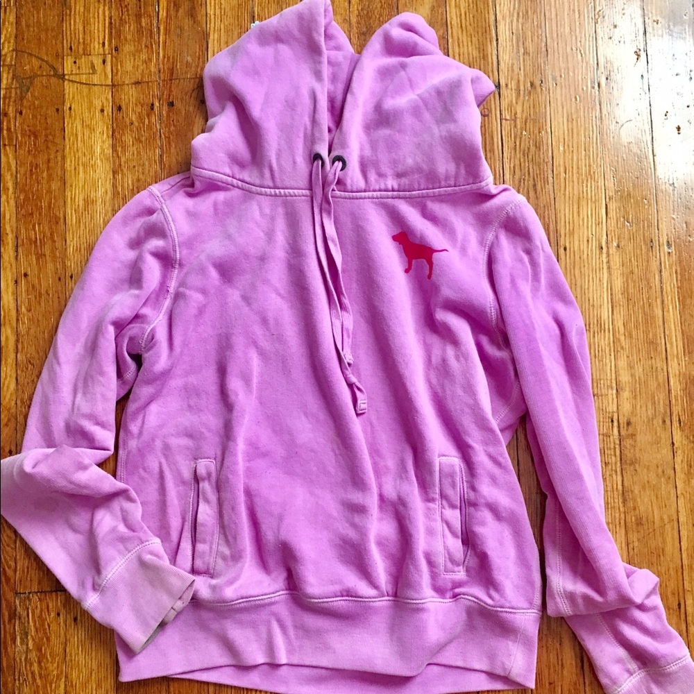 Purple PINK Victoria Secret sweatshirt 💜