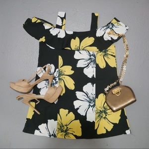 Cute floral print dress