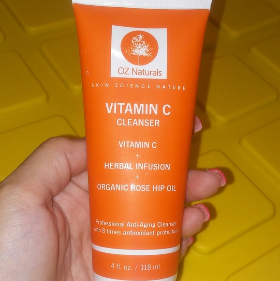 oz naturals vitamin c facial cleanser