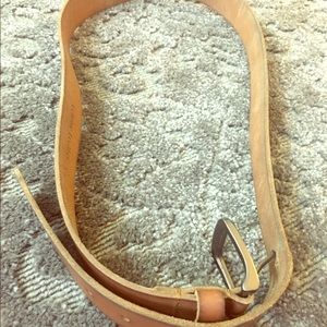 Genuine leather belt
