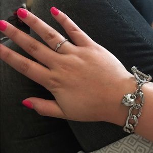 ••Silver juicy couture bracelet••