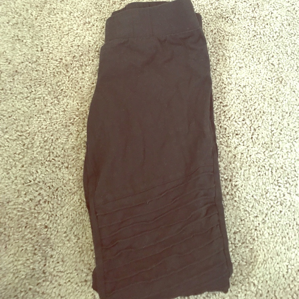 Tillys Full Tilt Moto Sykes yoga pants