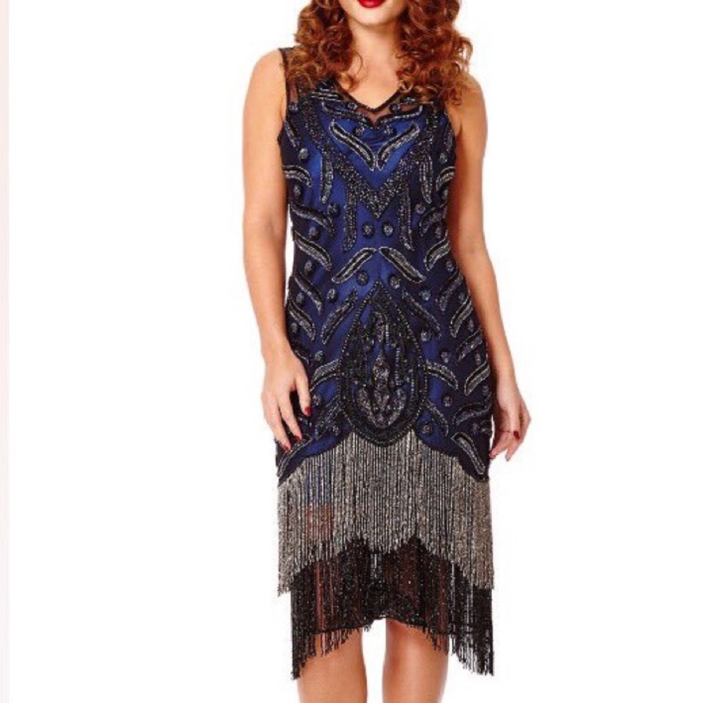 Flapper inspired Fringe Dress