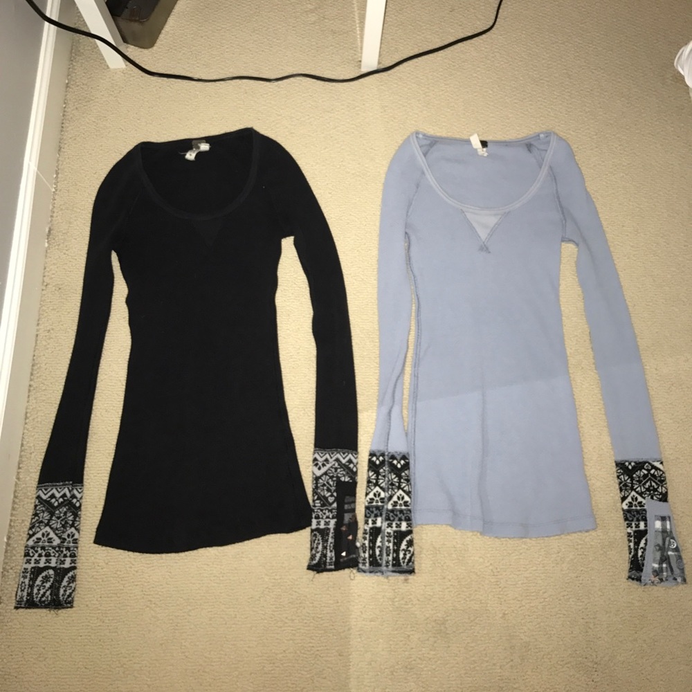 2 Thermal Free People Tops!
