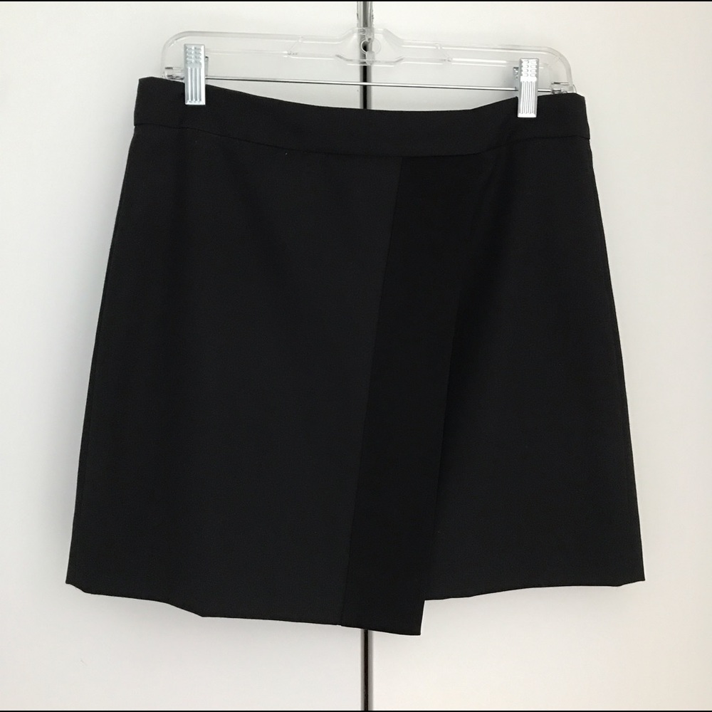 J. Crew Origami skirt in tux stripe