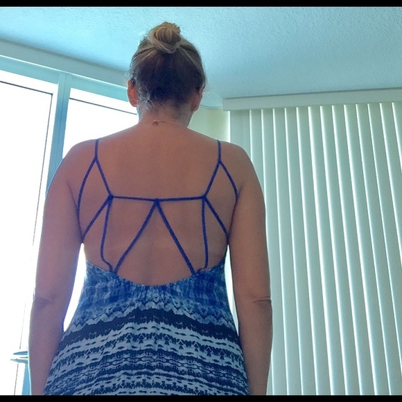 Paper Crane, low back strappy dress, size M - Picture 1 of 4