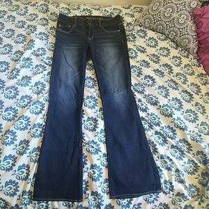 American Eagle Artist Flare Jeans Long