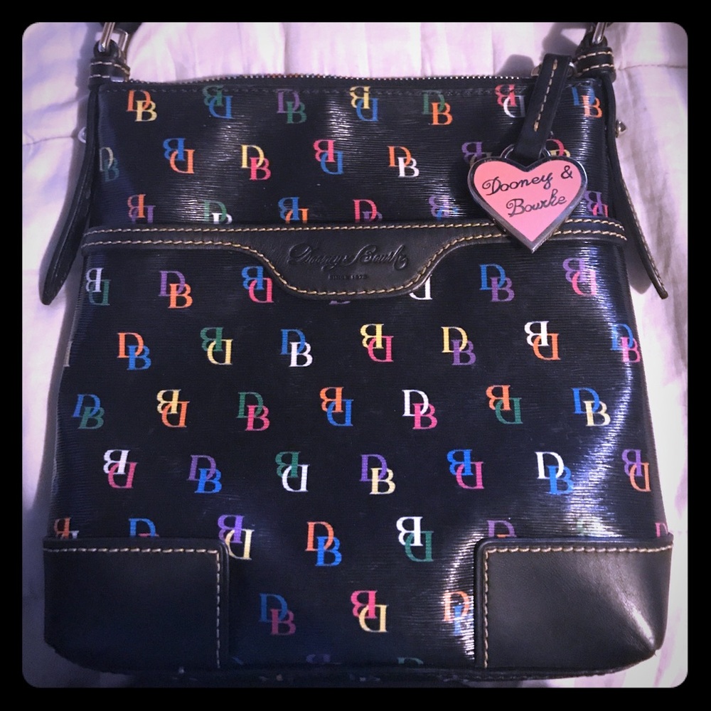 Rainbow Dooney & Bourke cross body!!