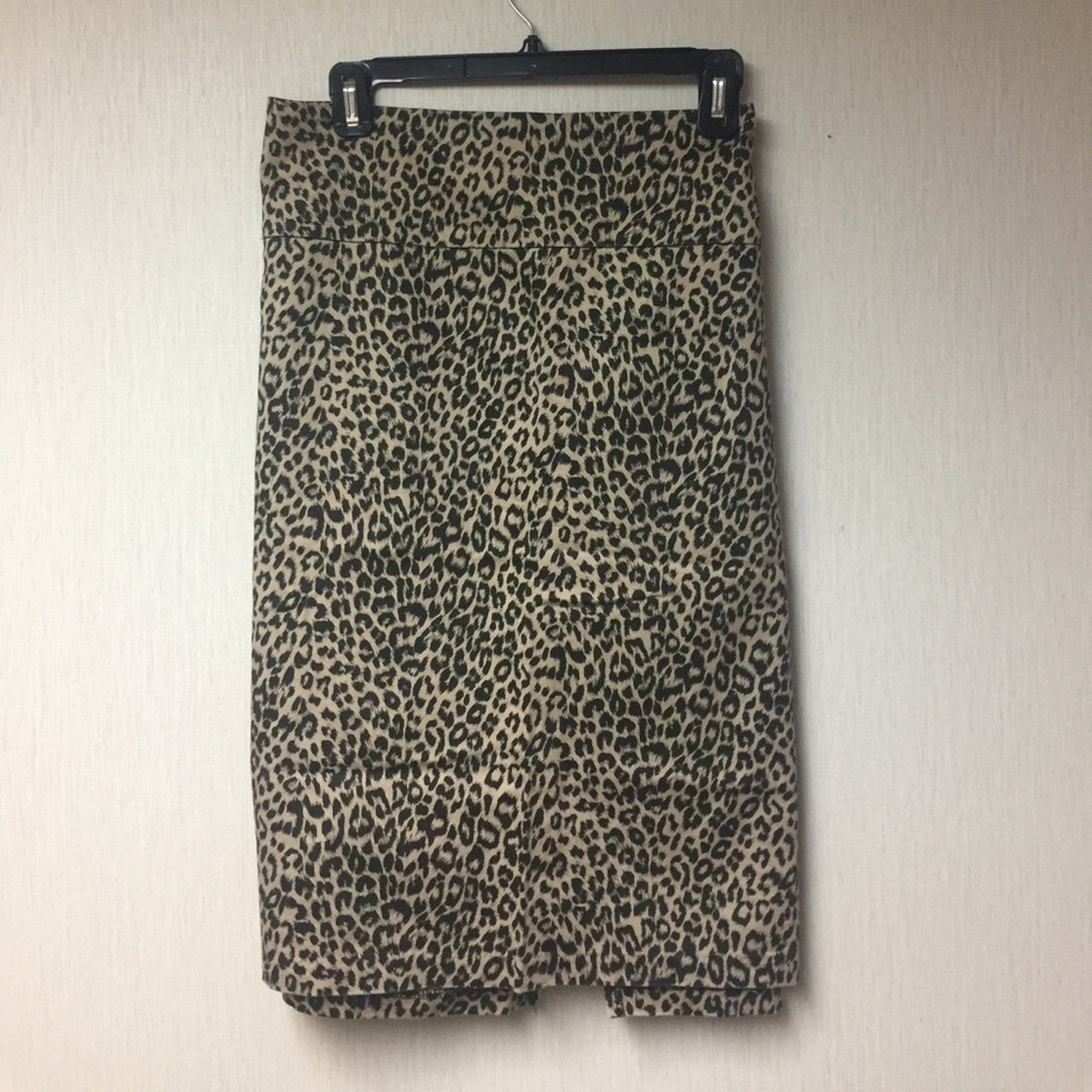 Dots cheetah print pencil shirt. Plus size