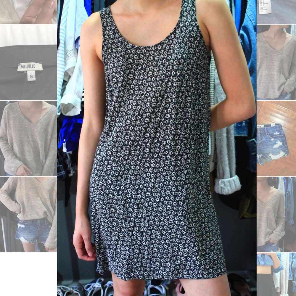 BRANDY MELVILLE FLORAL DRESS