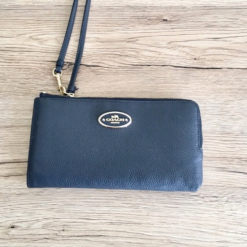 Coach Navy Blue wallet