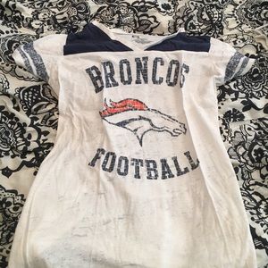 Broncos football t-shirt