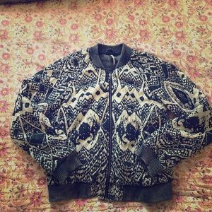 Free People bomber jacket
