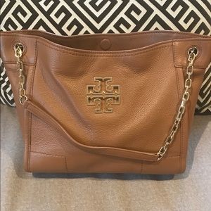 Tory Burch Small Britten Slouchy Tote
