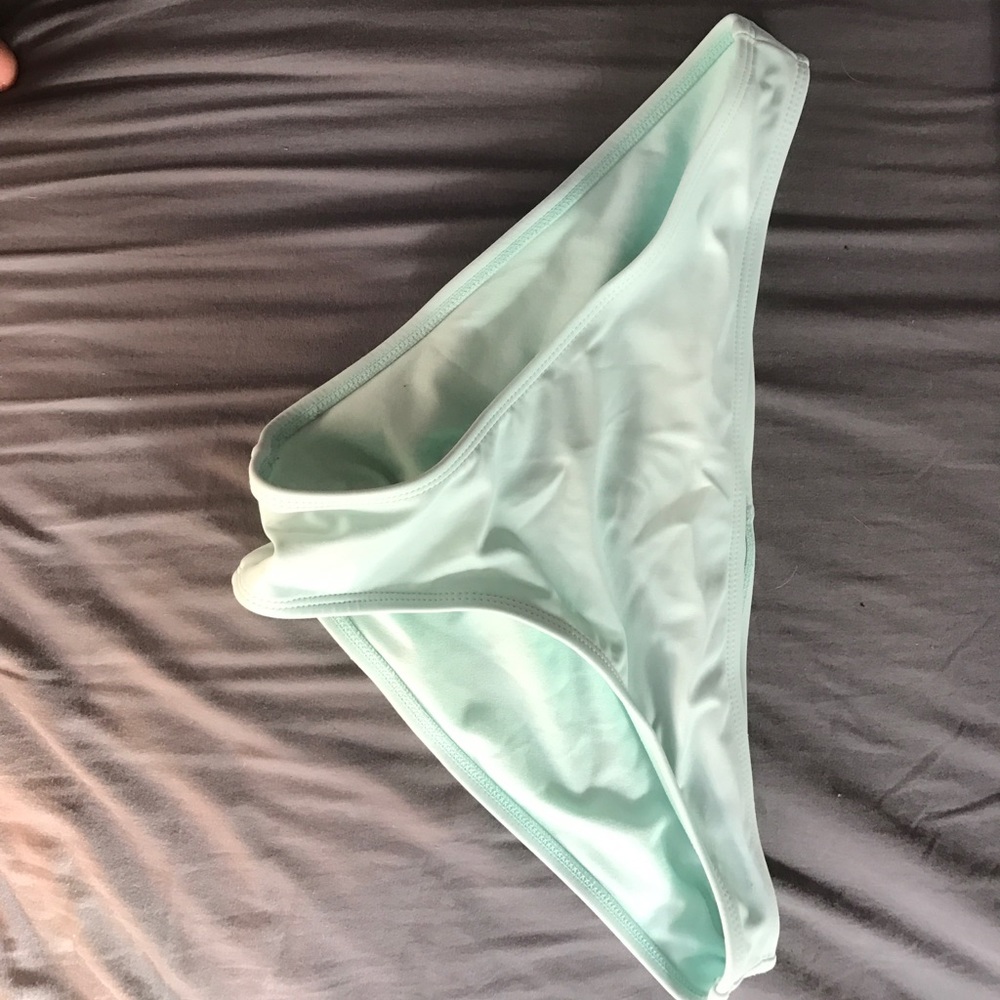 Blue swimsuit bottom