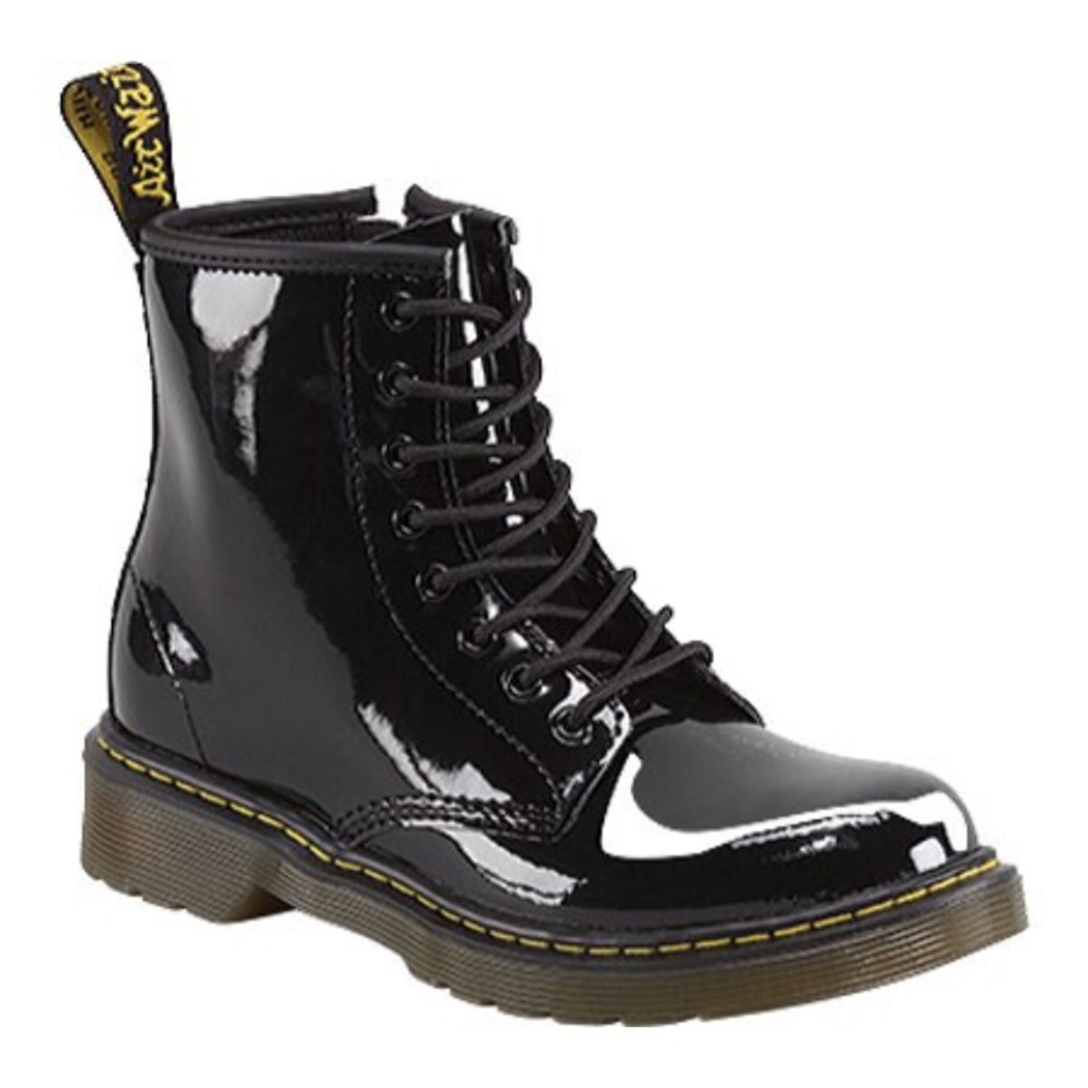 Dr. Marten's Jr. Kids' SIZE 4 Zip-Up Gloss Boots