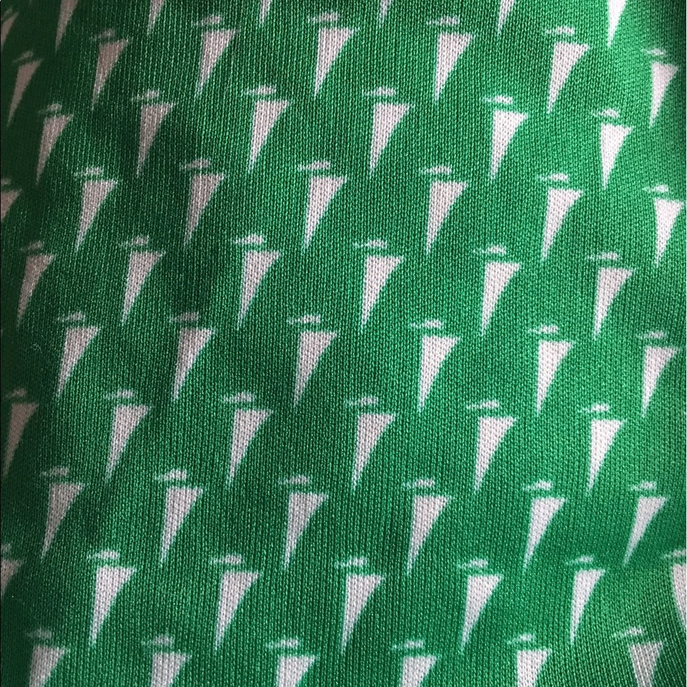 Green and white retro dress - Picture 3 of 7