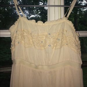 Free People Ivory Maxi