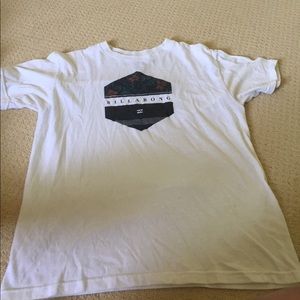 Boys Billabong Graphic Tee White Size XL
