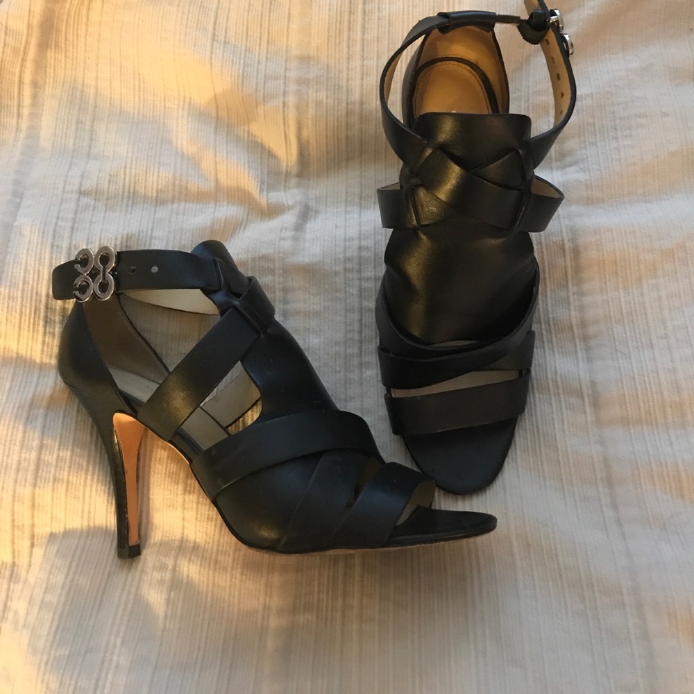 Coach black heels