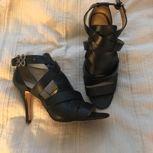 Coach black heels